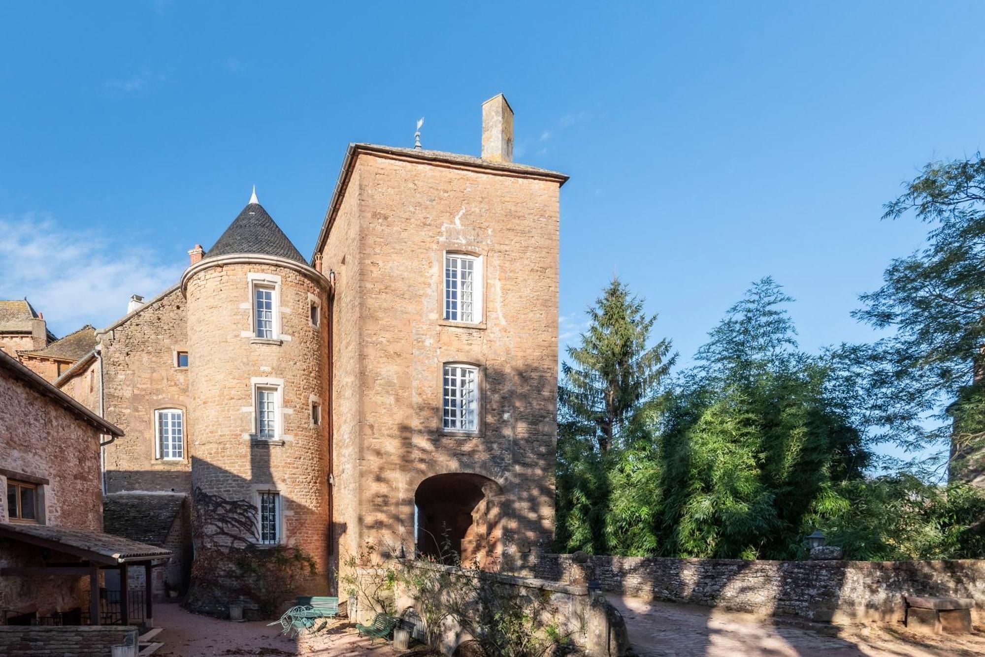 Chateau De Salornay Hurigny Экстерьер фото